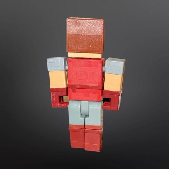 2019 Minecraft Dungeons Hal Figure Battle Figure Loose 3.5” B10 - Picture 4 of 7